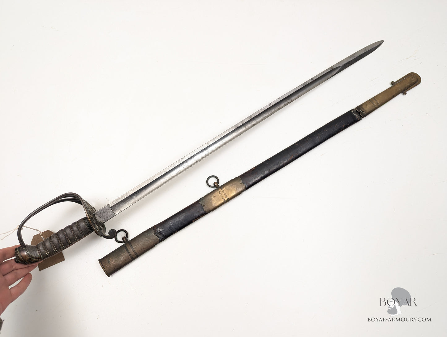 1845 Pattern Infantry Officer's Sword, Initials RPM