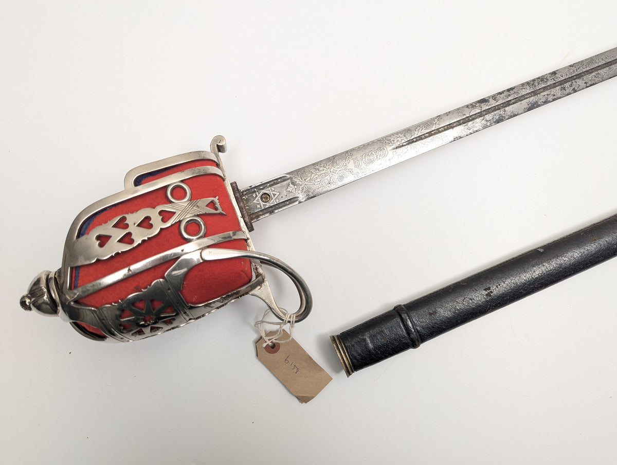 Scottish Basket Hilted Sword of Major-General Osborne Herbert Delano-Osborne
