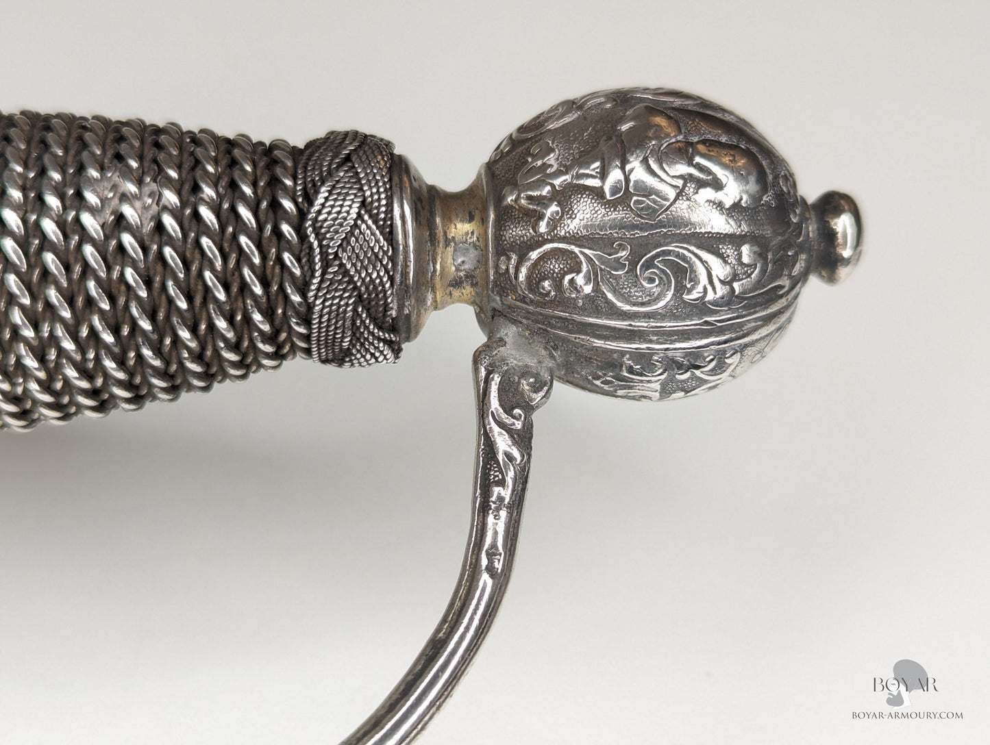 English Silver Hilted Smallsword