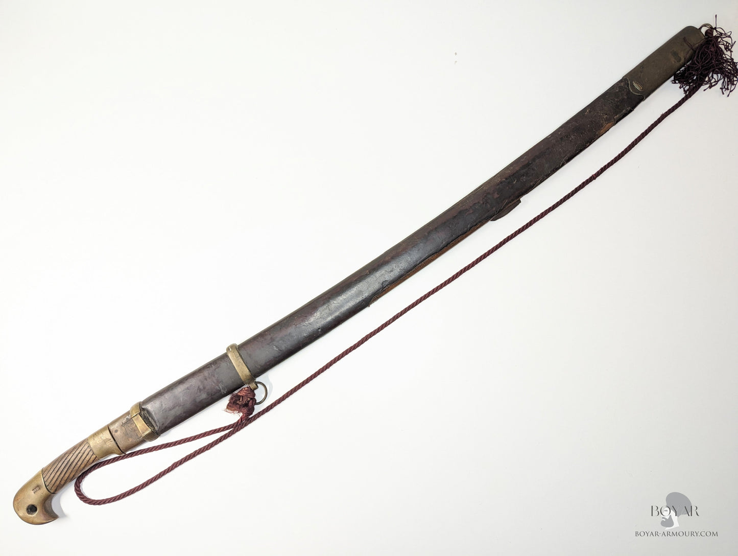 Imperial Russian Cossack Shashka Marked 1893 Sword