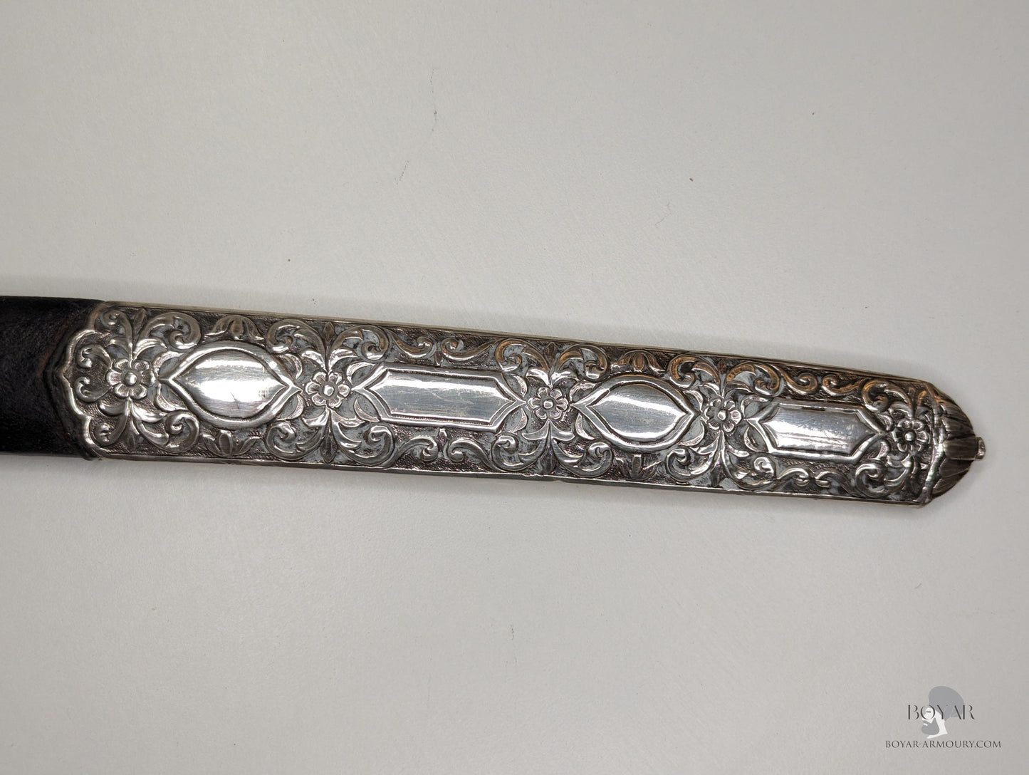 Silver Mounted Shamshir Ottoman Empire Sword