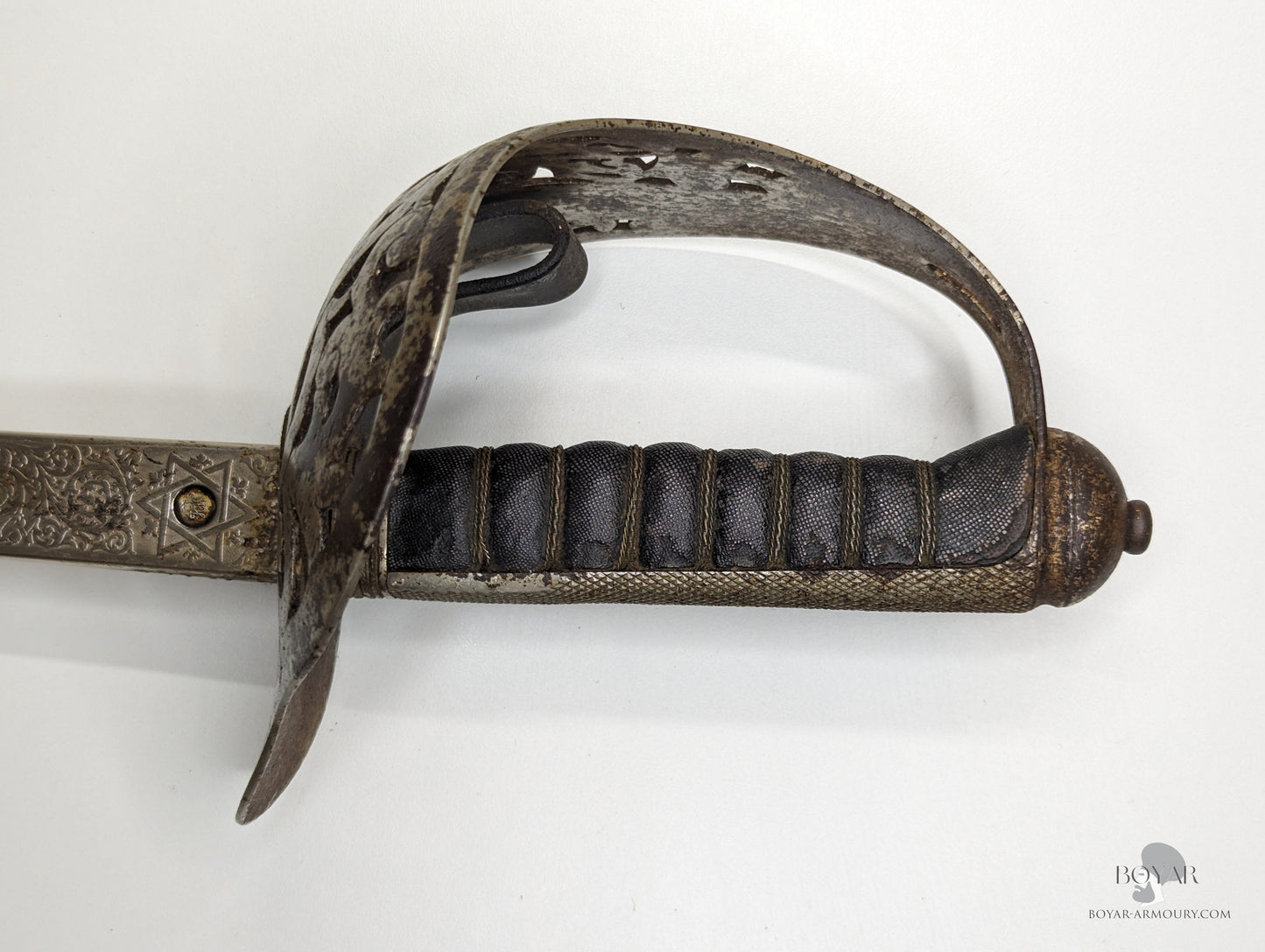 Victorian 1895 Pattern Sword Of Major Charles Elmhirst Luard Kia