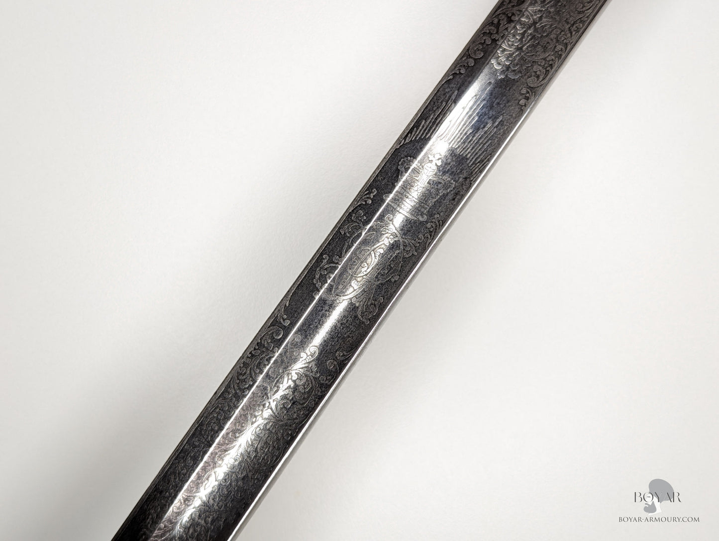 Victorian Officer’s Sword King’s Royal Rifles Initials