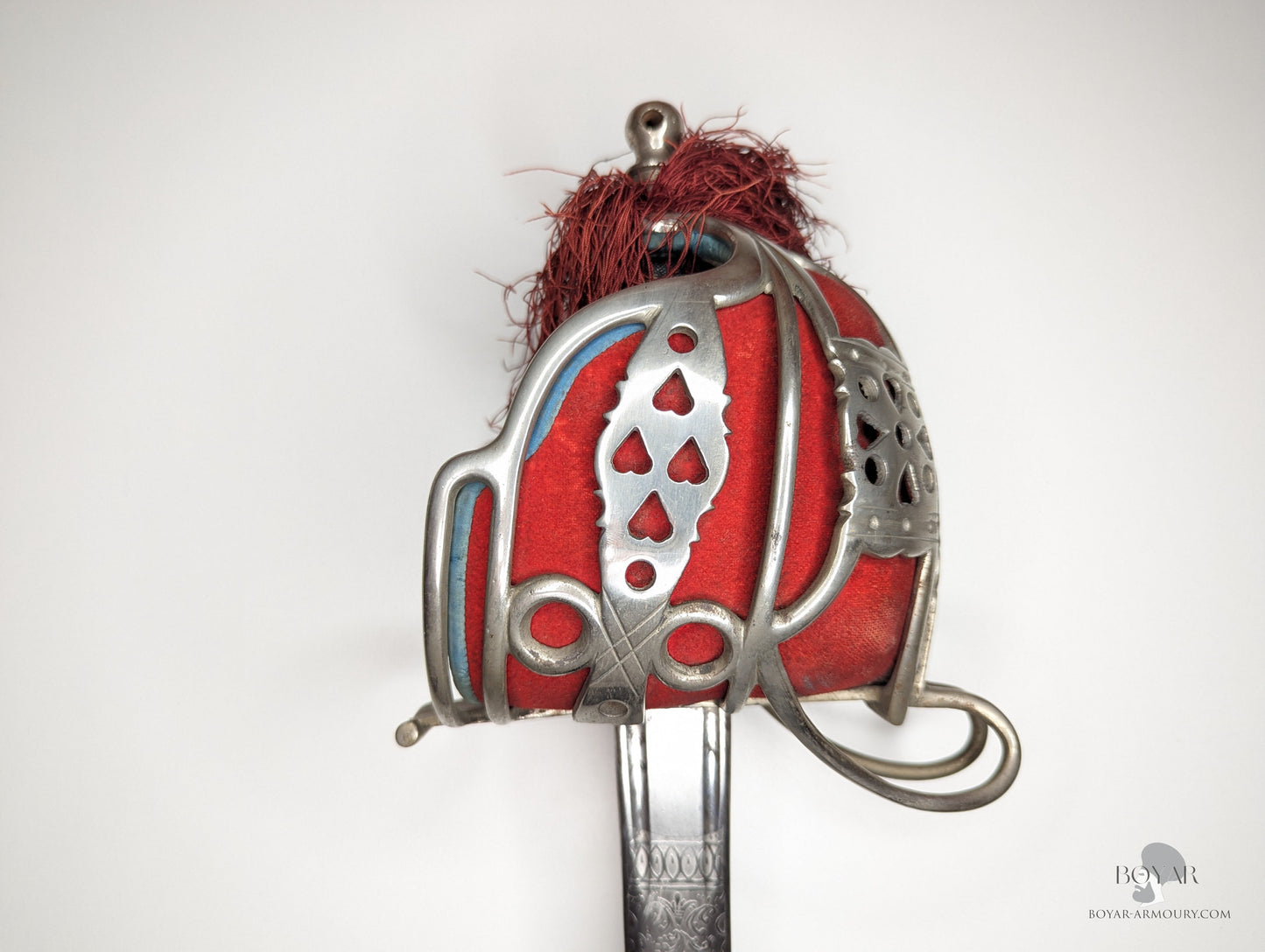 Victorian Scottish Basket Hilt Sword Highland Light Infantry Regiment (Assaye)