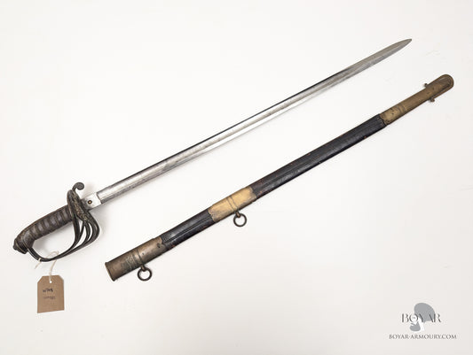 1845 Pattern Infantry Officer's Sword, Initials RPM