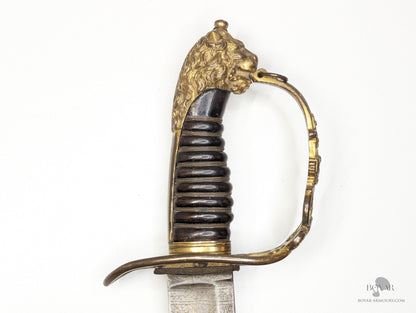 1803 Pattern Flank Infantry Officer’s Sabre By Osborn & Gunby Sword