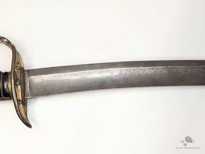 1803 Pattern Flank Infantry Officer’s Sabre By Osborn & Gunby Sword