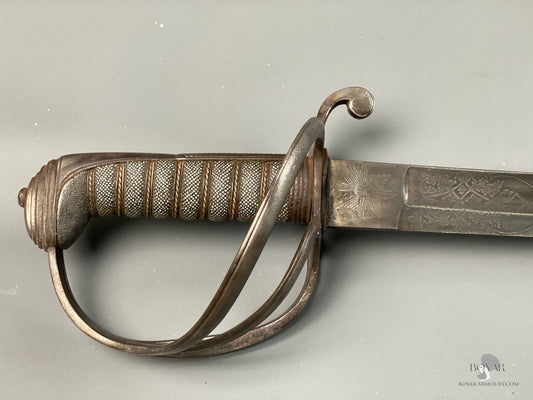 1821 Light Cavalry Officers Sabre Sword