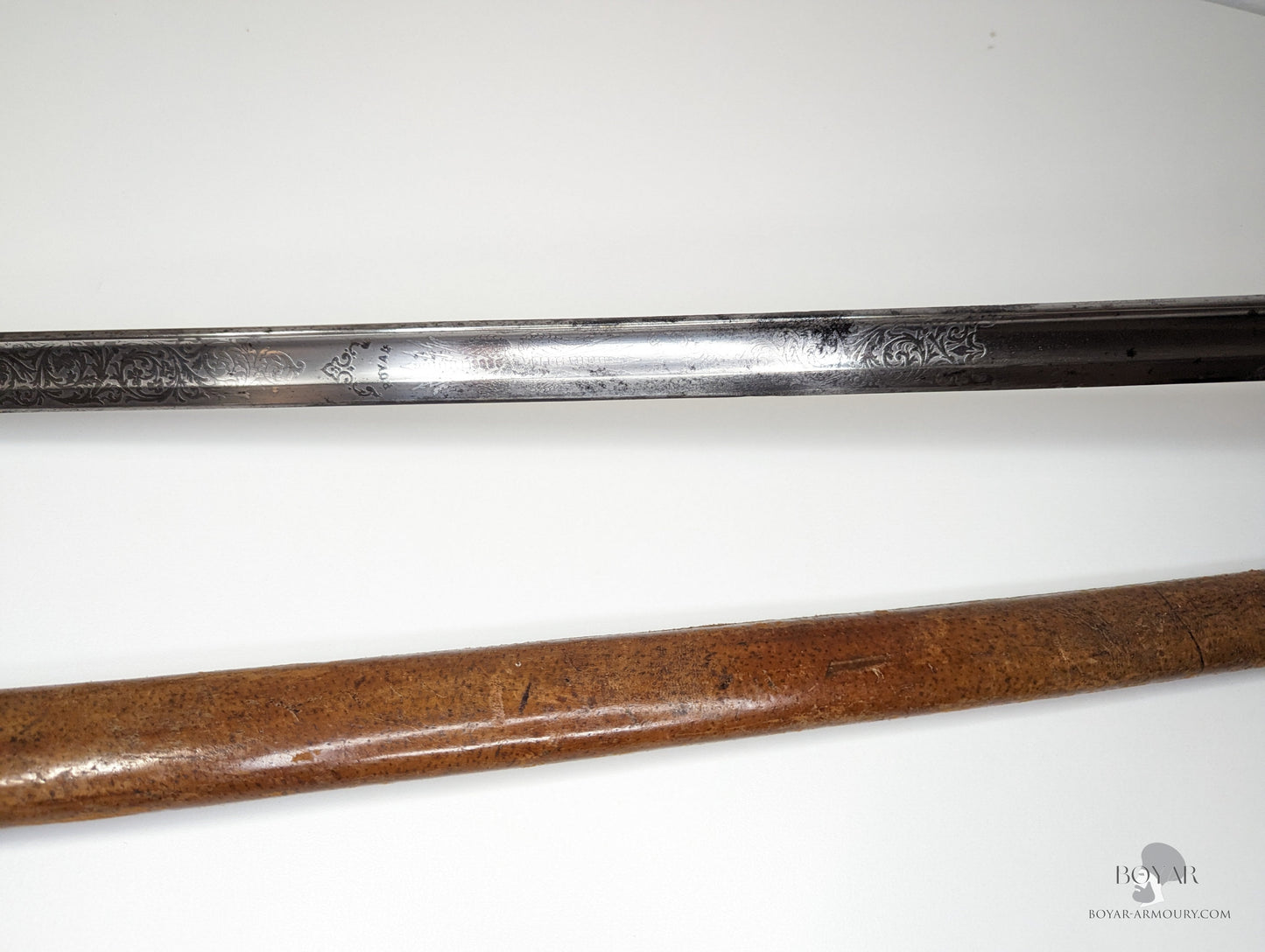 1821 Pattern Royal Artillery Gvr Officer’s Sword Wilkinson