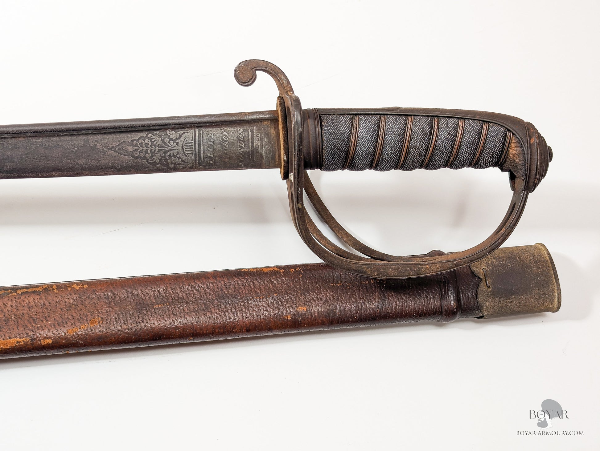 1821 Pattern Victorian Pipeback Officer’s Sword