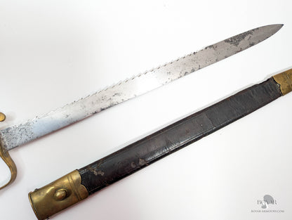 1856 Pattern Sawback Pioneer’s Shortsword Sword