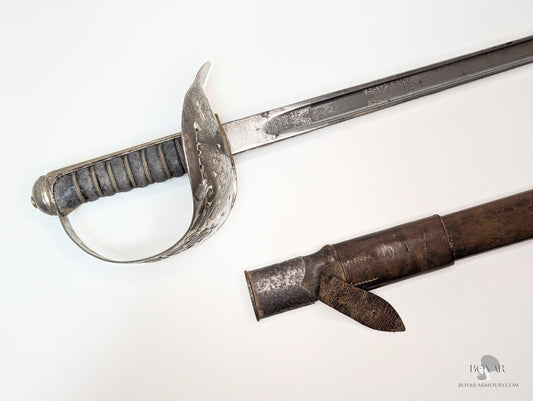 1897 Pattern Infantry Officer’s Sword By Charles Reeves - Gvr Royal Engineers
