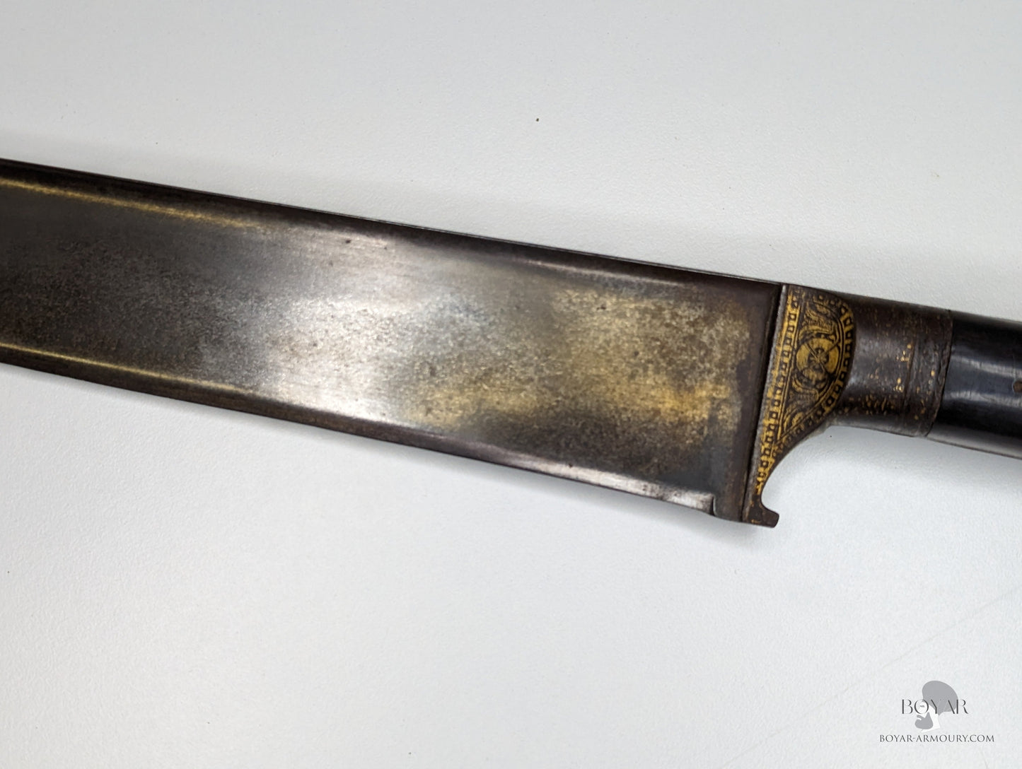 18Th Century Wootz Khyber / Pesh Kabz Gold Koftgari Sword