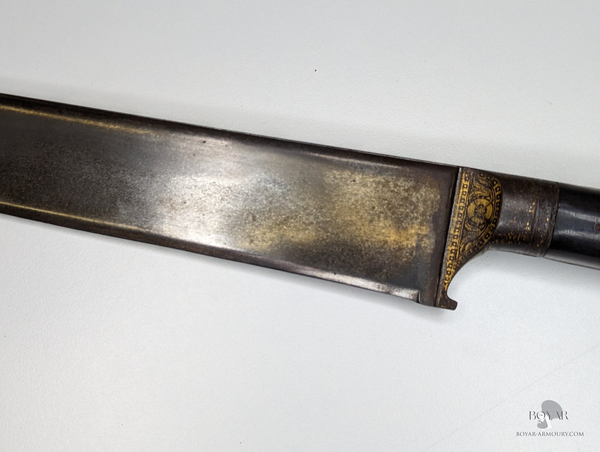 18Th Century Wootz Khyber / Pesh Kabz Gold Koftgari Sword