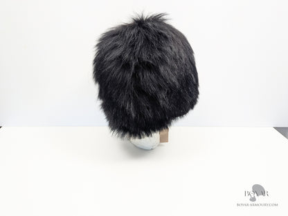 Victorian Bearskin Guards Hat Marked VR 1885