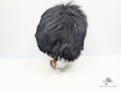 Victorian Bearskin Guards Hat Marked VR 1885