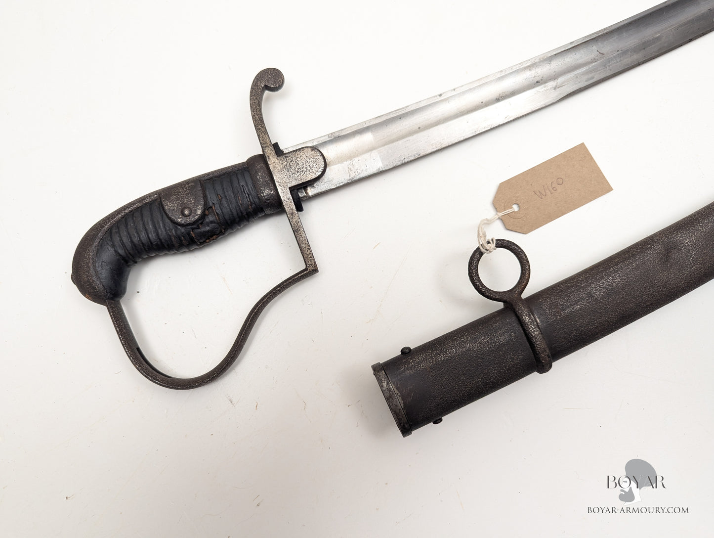 Prussian Artillery Sabre, Matching Numbers, 1897