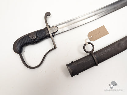 Prussian Artillery Sabre, Matching Numbers, 1897
