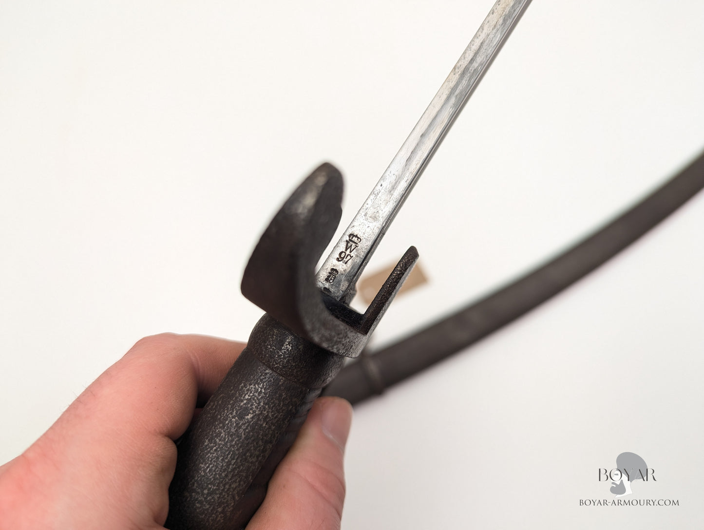 Prussian Artillery Sabre, Matching Numbers, 1897