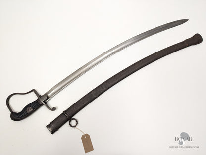 Prussian Artillery Sabre, Matching Numbers, 1897