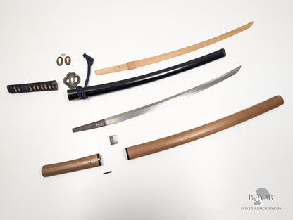 Japanese Sword Signed Kazusanokami Munemichi, Early Edo