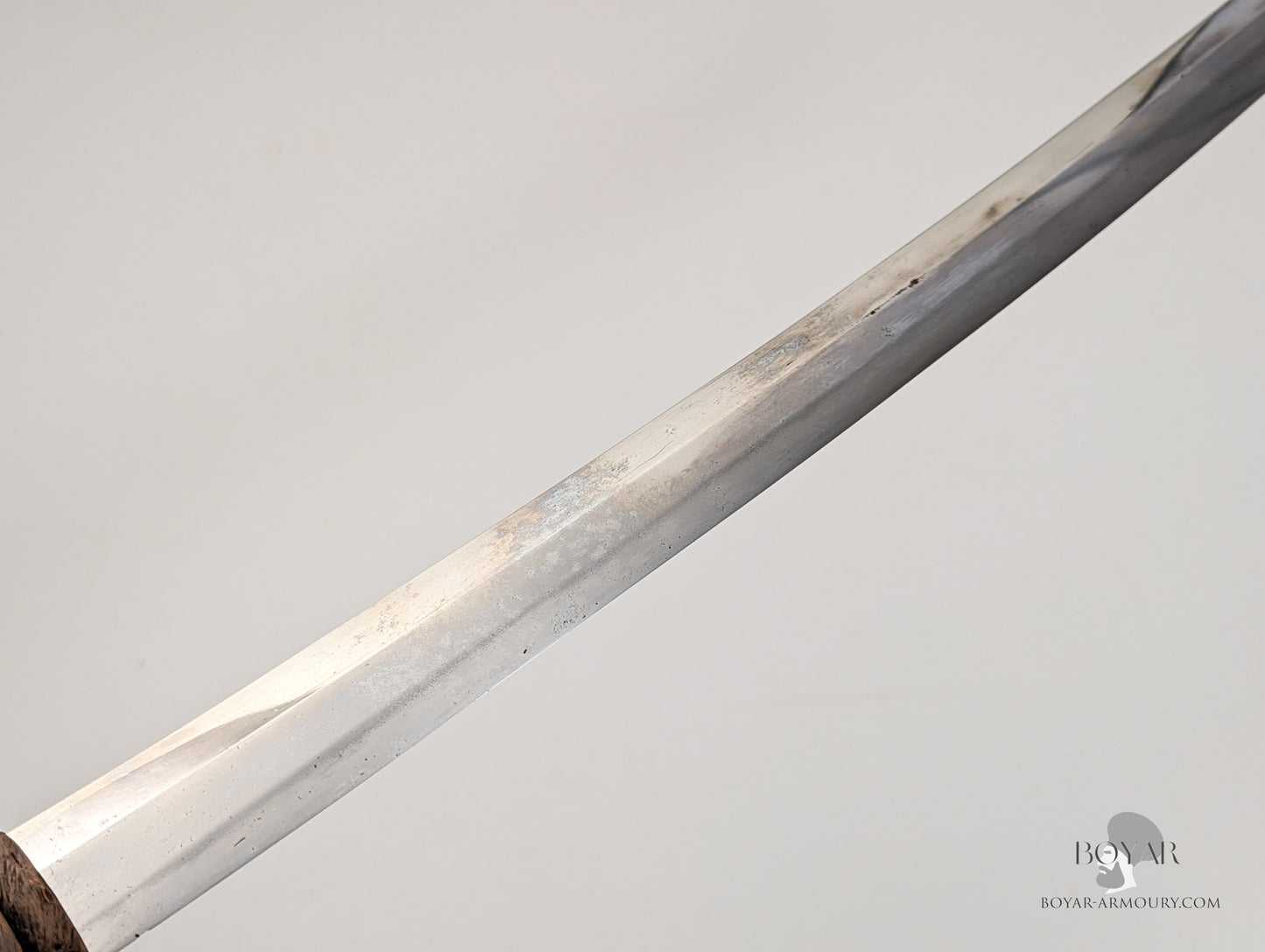 Japanese Sword with NBTHK Hozon Certificate, signed Izuminokami Fujiwara Nobuie