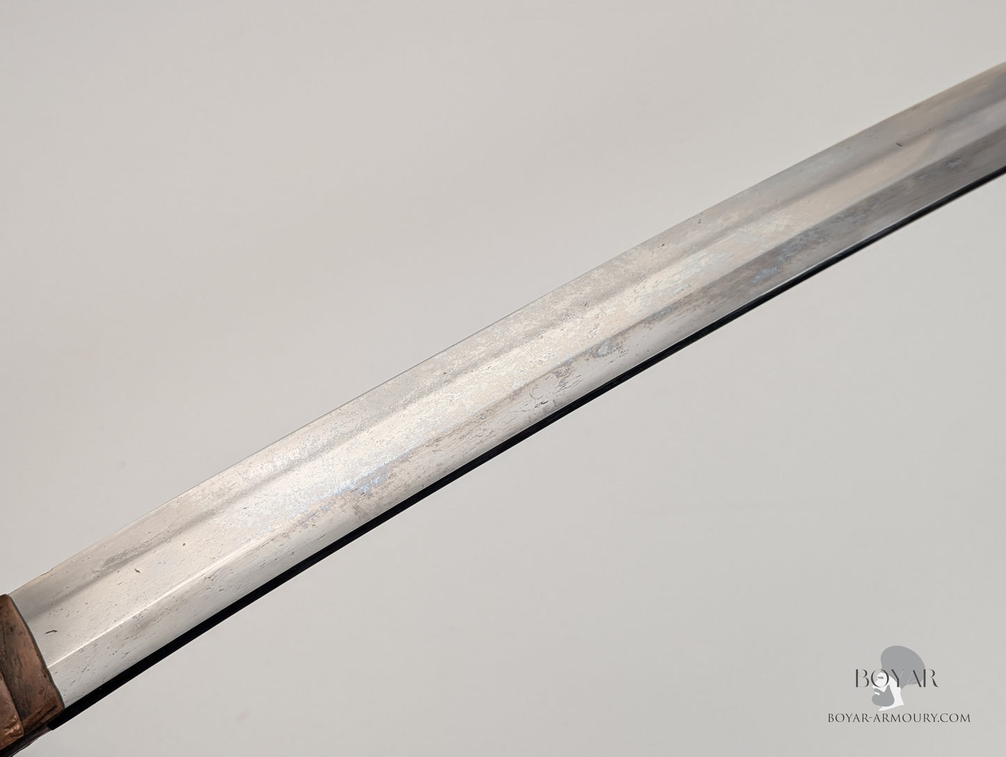 Japanese Sword with NBTHK Hozon Certificate, signed Izuminokami Fujiwara Nobuie