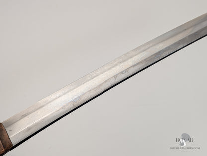 Japanese Sword with NBTHK Hozon Certificate, signed Izuminokami Fujiwara Nobuie