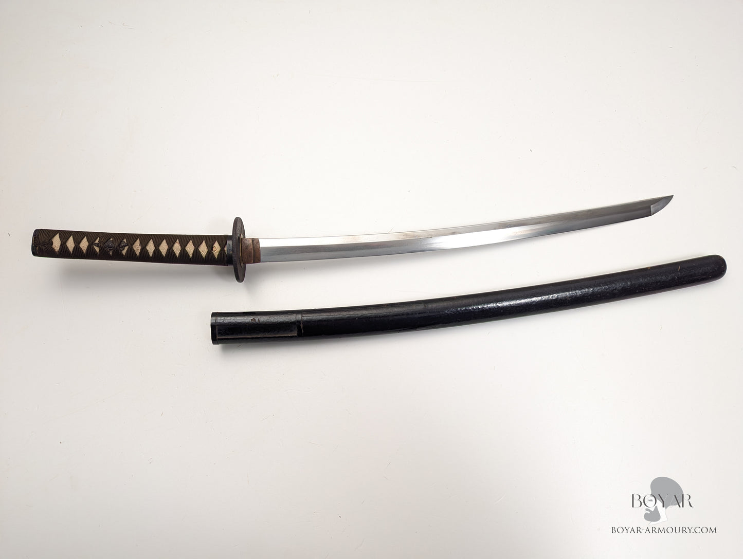 Japanese Sword with NBTHK Hozon Certificate, signed Izuminokami Fujiwara Nobuie