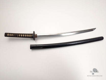 Japanese Sword with NBTHK Hozon Certificate, signed Izuminokami Fujiwara Nobuie