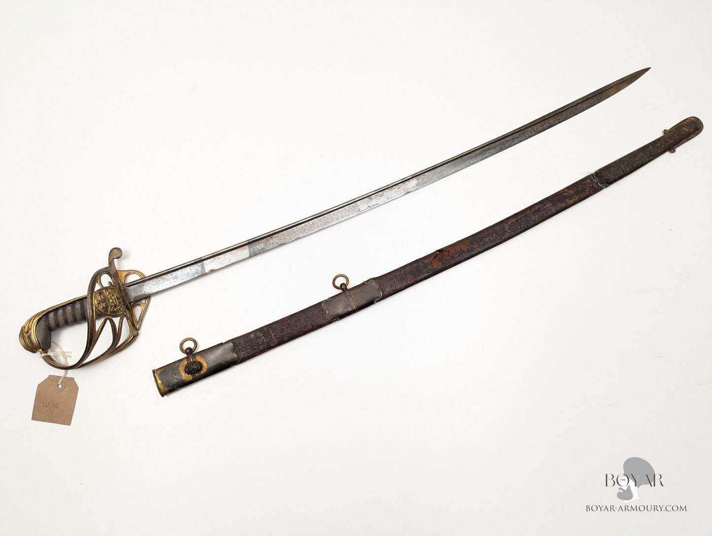 George IV 1822 Pattern Infantry Officer's Pipeback Sword