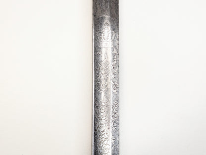 Victorian 1845 Pattern Piquet Weight Infantry Officers Sword by Mole, Birmingham
