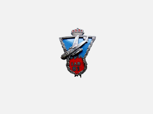 Regimental Badge of the IAR-81 Airplane Pilots, Kingdom of Romania