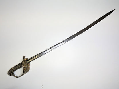 British P1827 Pipeback & Quill Point Royal Navy Sword