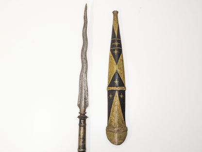Spear with Scabbard, Indonesia