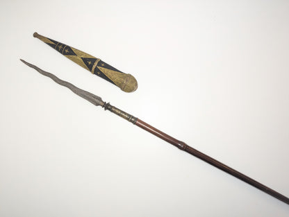 Spear with Scabbard, Indonesia