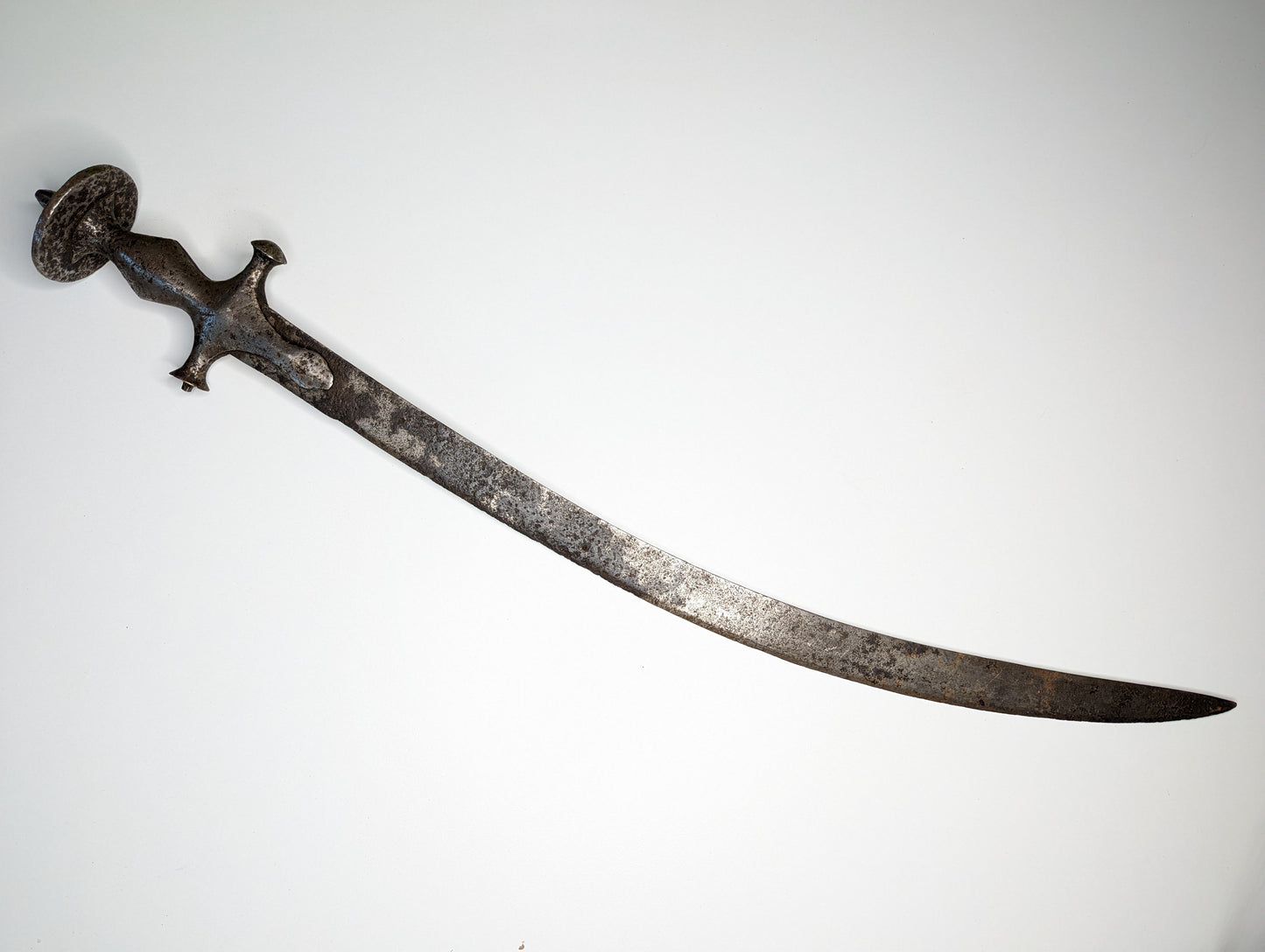 Heavy, short 19th century tulwar