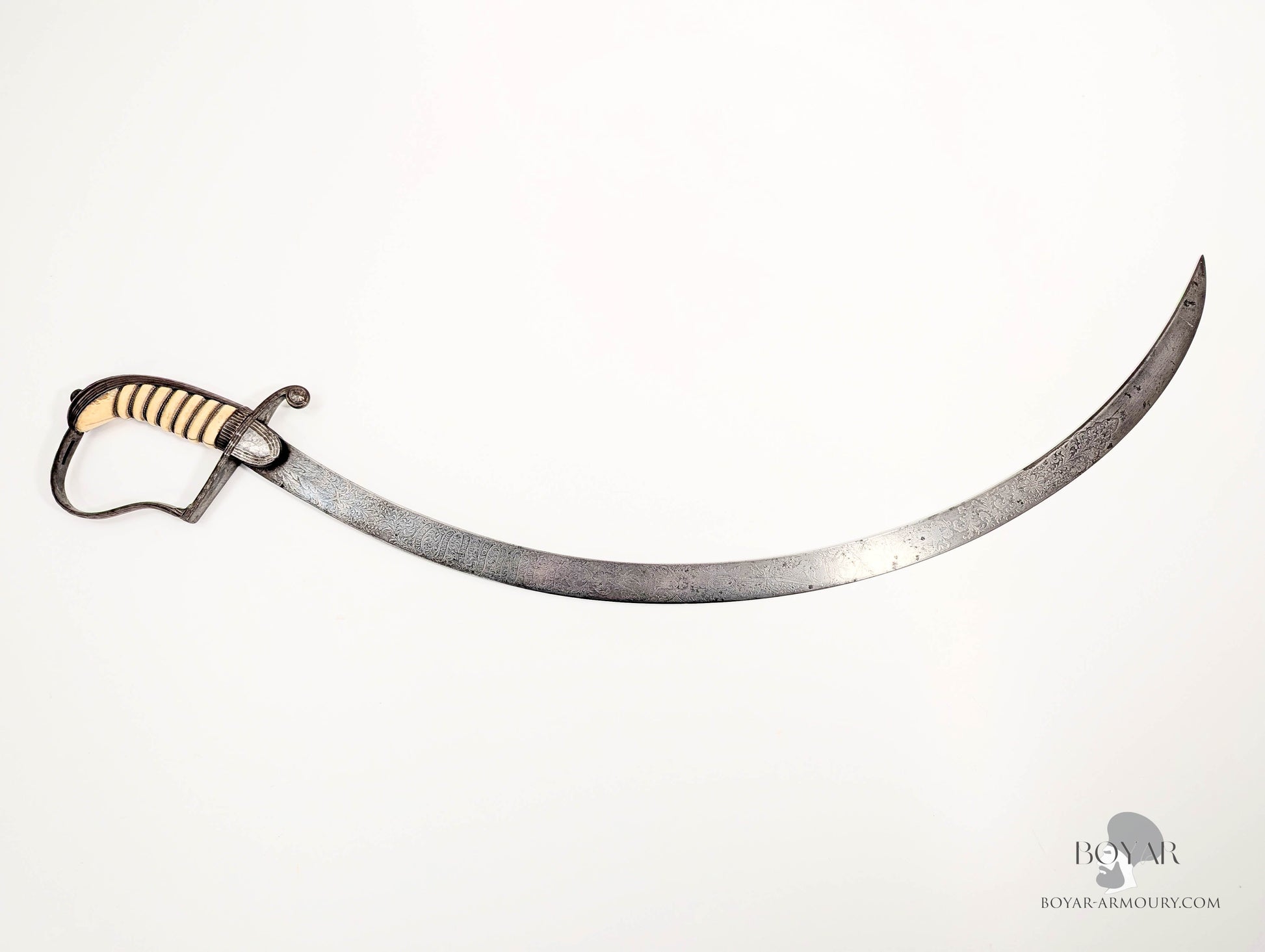 Named Royal Irish Dragoon Guards Georgian Sabre O&G Sword