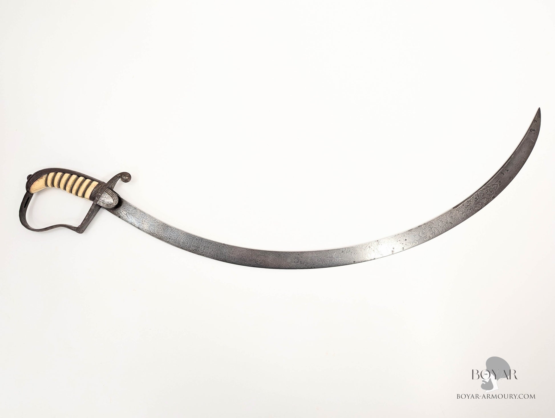 Named Royal Irish Dragoon Guards Georgian Sabre O&G Sword