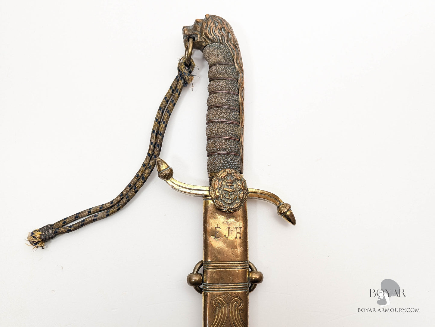 Victorian Royal Navy Midshipman's Dirk by Gieve