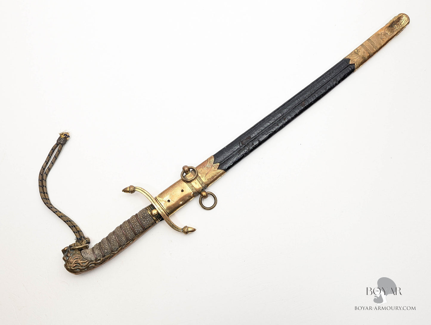 Victorian Royal Navy Midshipman's Dirk by Gieve