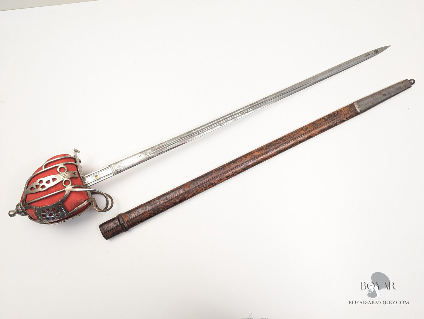 Royal Highlanders of Canada (Black Watch) GVR Basket Hilted Sword