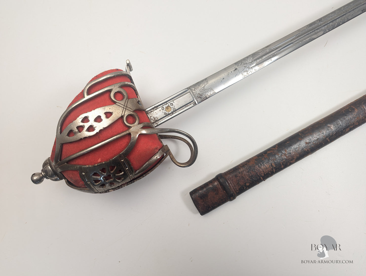 Royal Highlanders of Canada (Black Watch) GVR Basket Hilted Sword