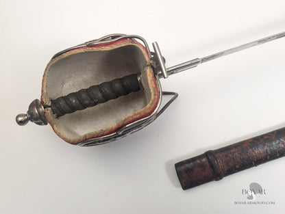 Royal Highlanders of Canada (Black Watch) GVR Basket Hilted Sword