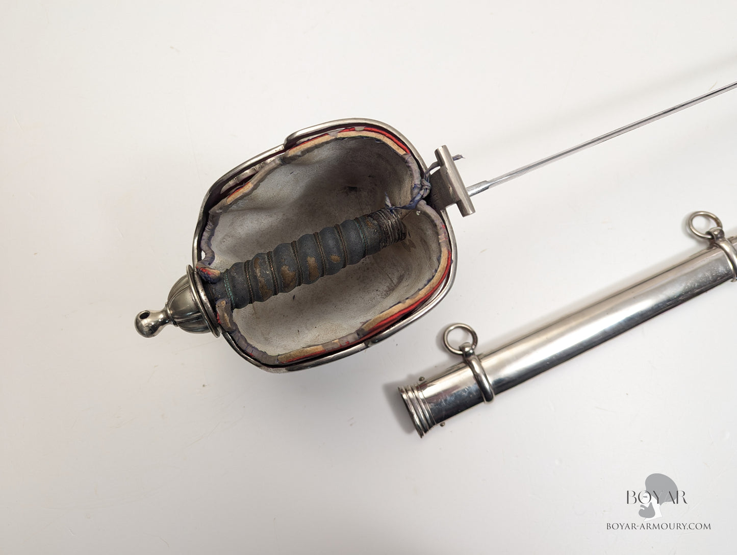 The Royal Scots Regiment Basket Hilted Sword, GVR