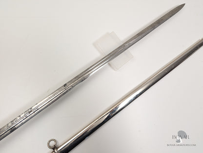 The Royal Scots Regiment Basket Hilted Sword, GVR