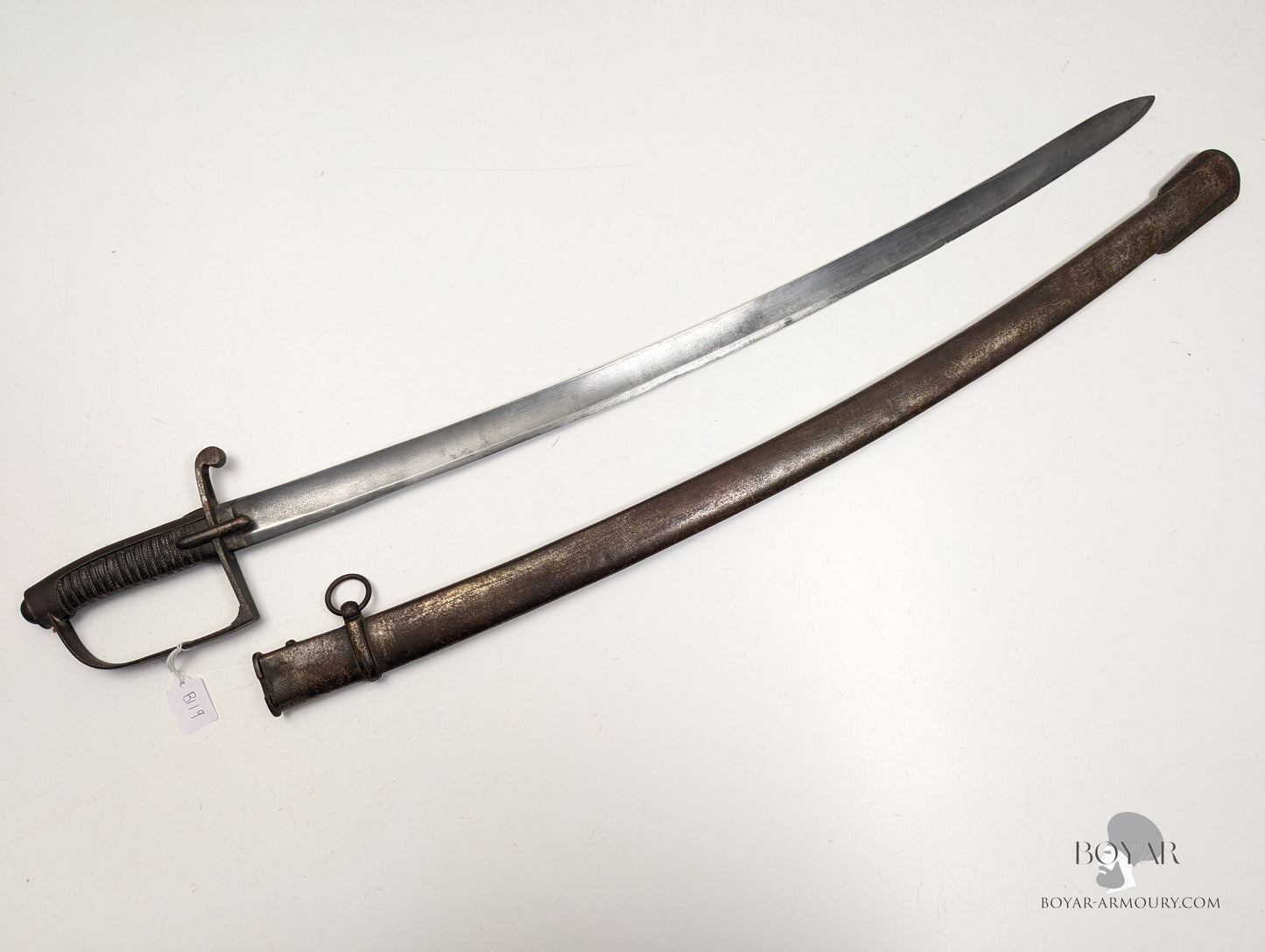 Italian Model 1833 Mounted Artillery Sabre