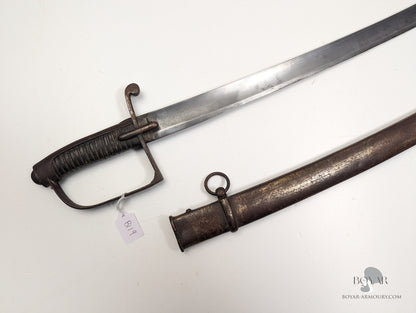 Italian Model 1833 Mounted Artillery Sabre