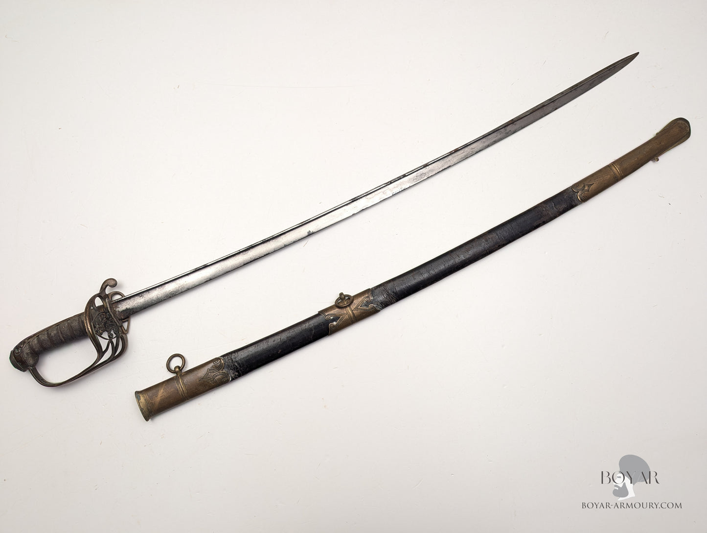 Victorian 1822 Pattern Infantry Officer's Pipeback Sword