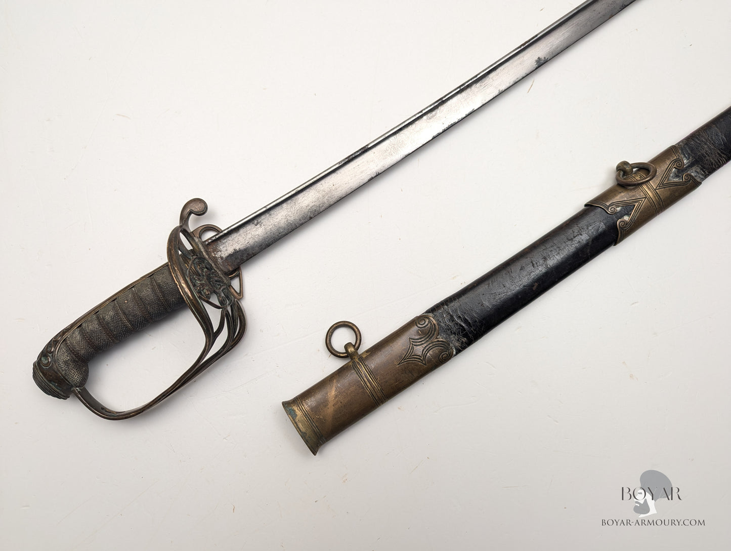 Victorian 1822 Pattern Infantry Officer's Pipeback Sword